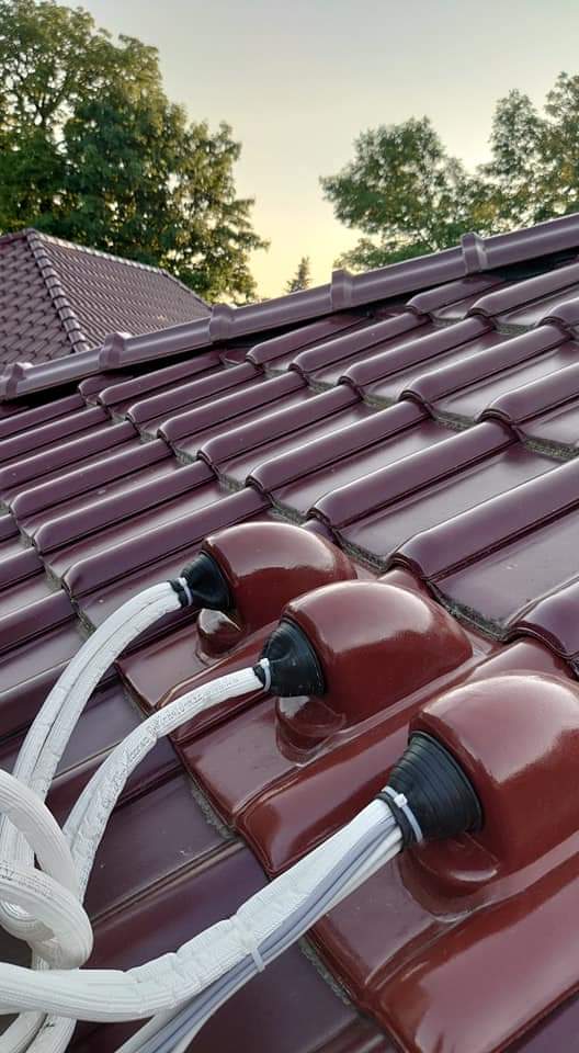 air conditioner roof installation safety pipework